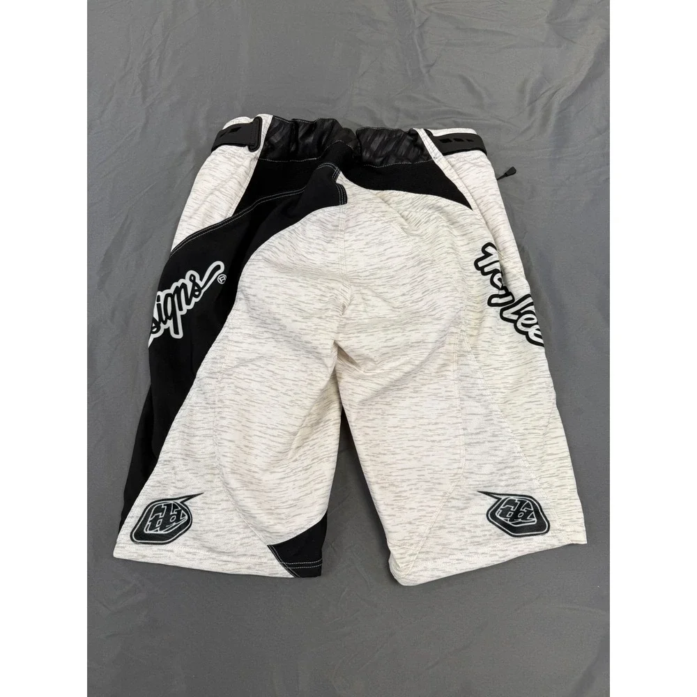 Troy Lee Designs Sprint MTB Shorts Mens 32 Gray Black Mountain Bike BMX Downhill